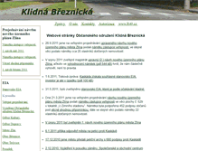 Tablet Screenshot of klidna-breznicka.cz